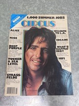 CIRCUS MAGAZINE ALICE COOPER COVER GREAT PHOTOS 1977 MAY 12 - €11,19 EUR