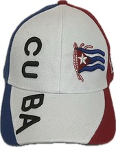 Cuba Baseball Cap Embroidery 3D Cuban Flag Adjustable Hat Unisex - $19.99