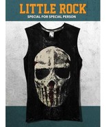 Rock Your Style with Little Rock Rock Sleeveless Tees, SKULL BB TankTop ... - $27.50