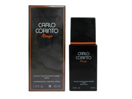 Carlo Corinto Rouge Cologne Men 1.6 oz-1.7 oz-50 Ml Edt Spray Original Version - £23.94 GBP