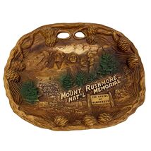 Vintage TACO Mount Rushmore Nat’l Memorial Souvenir Tray Wall Plaque 12" - $10.88