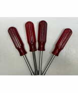 Lot Of 4 Xcelite Nut Driver HS 8 1/4   3 1/4 Shaft 7 1/4 Over All     gm... - $32.67