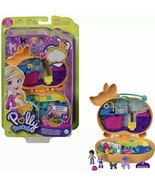 Polly Pocket Corgi Cuddles Compact Pet Hotel Theme Micro Polly Shani Dol... - £32.06 GBP