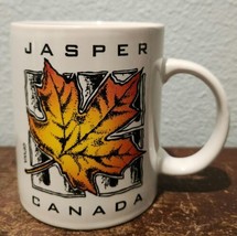 Vintage Jasper Canada with Canadian  Maple Leaf History Coffee Cup Mug  - £7.82 GBP