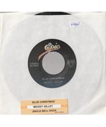 MICKEY GILLEY - BLUE CHRISTMAS - JINGLE BELL ROCK -  LIKE NEW - $1.25