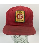 Vintage Funk&#39;s G Hybrid  Snapback Hat K-Products USA NCGA Corn - $32.73