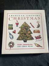 Emmerling, Mary &amp; Chris Mead American Country Christmas 1st Edition 1st Printin - £22.42 GBP