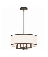Livex Four Light Pendant Chandelier Bronze - $532.46