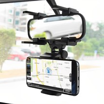 360 Degree Rear View Mirror Phone Holder - £11.69 GBP