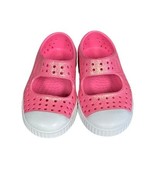 Native Jefferson Jupiter Bling Pink Sparkle Shoes Toddler Size 6 - $27.06 CAD