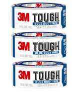 3M Duct Tape General Purpose Utility Blue Rubberized Duct Tape 3 Pack - £20.30 GBP
