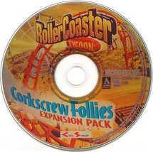 RollerCoaster Tycoon - Corkscrew Follies Microsoft Windows PC CD - $10.85