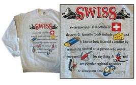 Switzerland National Definition Sweatshirt (XXL) - $29.94