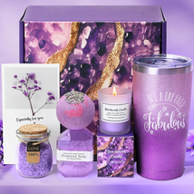 Mothers Day Gifts for Mom Women, Birthday Gifts for Women, Lavender Relaxing Spa - £29.19 GBP