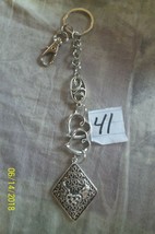 purse jewelry silver color beauty keychain backpack dangle charm 41 - $8.54