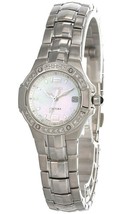 Seiko Women&#39;s Coutura Collection Mother-of-Pearl Dial Watch #SXD797 - £254.79 GBP