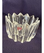 Vintage Signed Orrefors Fleur Solid Crystal Candy Dish Bowl 4.75” x 3.25... - €22,92 EUR