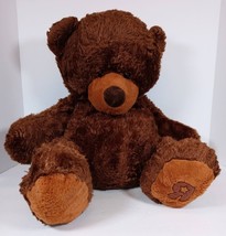 Toys R Us 2009 Teddy Bear Plush Stuffed Animal  Brown Large Floppy Big 22&quot; - £31.65 GBP