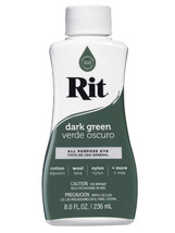 Rit Liquid Dye - Dark Green, 8 oz. - £4.67 GBP