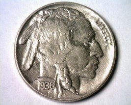 1936 Buffalo Nickel Nice Uncirculated Nice Unc. Original Coin From Bobs Coins - £26.71 GBP