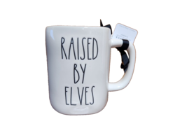 Rae Dunn Raised By Elves Christmas Mug Cup - $24.75