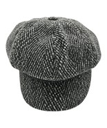 Treasure &amp; Bond Baker Boy Hat in Grey Combo Adjustable Fit OSFA Nordstro... - $66.62 CAD