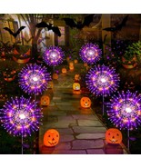 6-Pack Purple And Orange Solar Halloween Lights Outdoor, 540 LED Outdoor  - $1,795.13 MXN