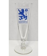 Pre Owned Lowenbrau Munich Pedestal Beer Glass Flute - £6.92 GBP