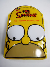 The Simpsons Complete sixth Season 6th Collectors Edition Yellow Head Case DVD - £22.15 GBP