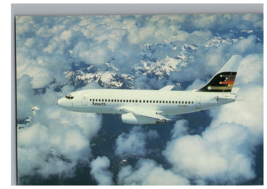 Ansett Advanced Boeing 737 200 Airplane Postcard - $9.89