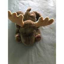 Aurora A&amp;A Plush Flopsies Mel the Moose Plush Stuffed Adoptables 12&quot; Long Puppet - $14.52