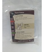 Dungeons And Dragons Miniatures Gnaw Demon Promo Figure And Card - $12.21 CAD