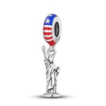 2024 New S925 Statue of Liberty Dangle Charm for European Bracelet and Necklace - £8.62 GBP