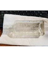 Antique FOSS  2 oz Liquid Fruit Flavors Vtg. Glass Medicine Bottle Portl... - $7.91