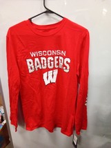 Fanatics  Wisconsin Badgers Long sleeve t shirt size medium  061 Box E mh - £12.97 GBP