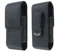 Leather Case Pouch Belt Holster For Tmobile Samsung Galaxy Exhibit Sgh-T599 - £15.17 GBP