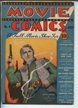 Movie Comics #4 1939-GENE AUTRY-JOHNNY Mack BROWN-BARTON MACLANE-vg - £347.67 GBP