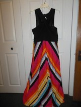 Ladies NWT New York&amp;Co Full Length Dress Large Cruise Vacation - £20.29 GBP
