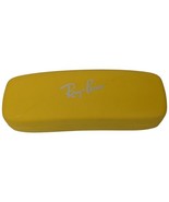 Ray Ban Yellow Sunglass Eye Glass Case Clamshell Snap Shut - $17.82