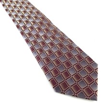 Platinum Designs Men&#39;s 100% Silk Tie 58&quot; x 3.75&quot; Multi-Color Geometric P... - £10.64 GBP