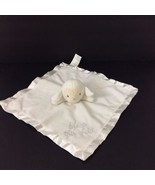 Stepping Stones White Lamb Baby Blanket Bless This Child Satin Security ... - £25.79 GBP