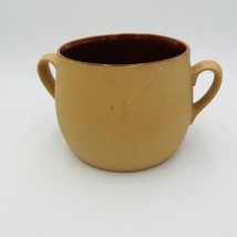 Red Wing Bean Pot Terracotta Pottery Handles Vintage #405 USA Decor Large - $22.50