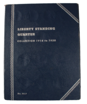 Whitman Liberty Standing Quarter Dollar Coin Folder  1916 - 1930  #9017 ... - $8.99