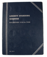 Whitman Liberty Standing Quarter Dollar Coin Folder  1916 - 1930  #9017 ... - $12.36 CAD