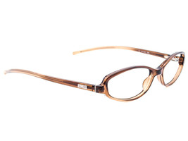 Gucci Women&#39;s Eyeglasses GG2542 ZN8 Transparent Brown Oval Frame Italy 51-14 135 - £48.21 GBP