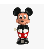 Disney Mickey Mouse Tomy Windup Walker Toy Vintage - £9.41 GBP