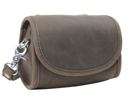 Vagarant Traveler Cowhide Leather Mini Shoulder Waist Bag LS33.DS - £58.73 GBP