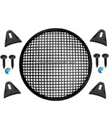 1X Black 6.5&quot; inch Sub Woofer Speaker Mesh WAFFLE GRILL Protective Cover... - £7.79 GBP