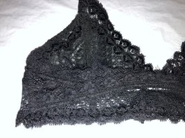 NEW Anemone Black Lace Bralette Womens SZ M/L Wire Free - £4.63 GBP