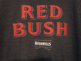 Nwot - Bushmills Red Bush Logo Image Adult Size L Double-Sided Short Sleeve Tee - £15.79 GBP